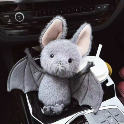 Brooks Super Cute Funny Halloween Bat Plush Toy - Fun Stuffed Animal for Dorm Gifts